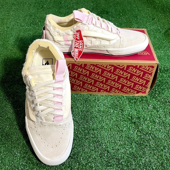 chenille check old skool cap